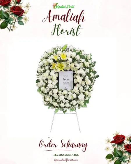 Krans Bunga Duka Blangjerango